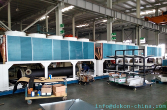 China Air cooled water chiller screw type supplier